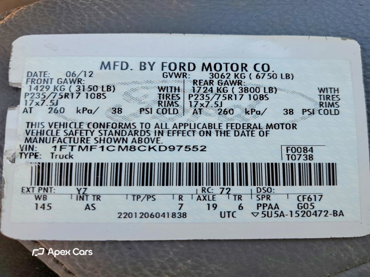 Ford F-150 2012