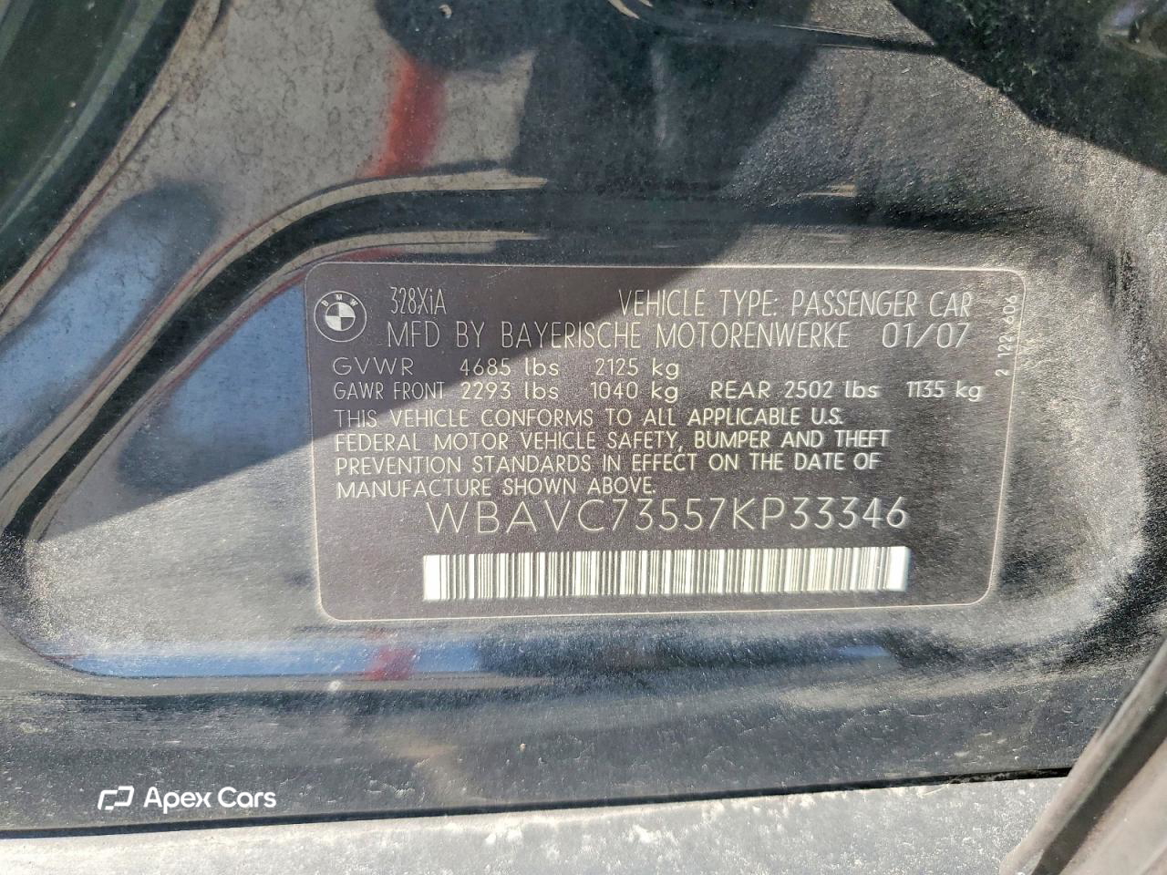 BMW Series 3 2007