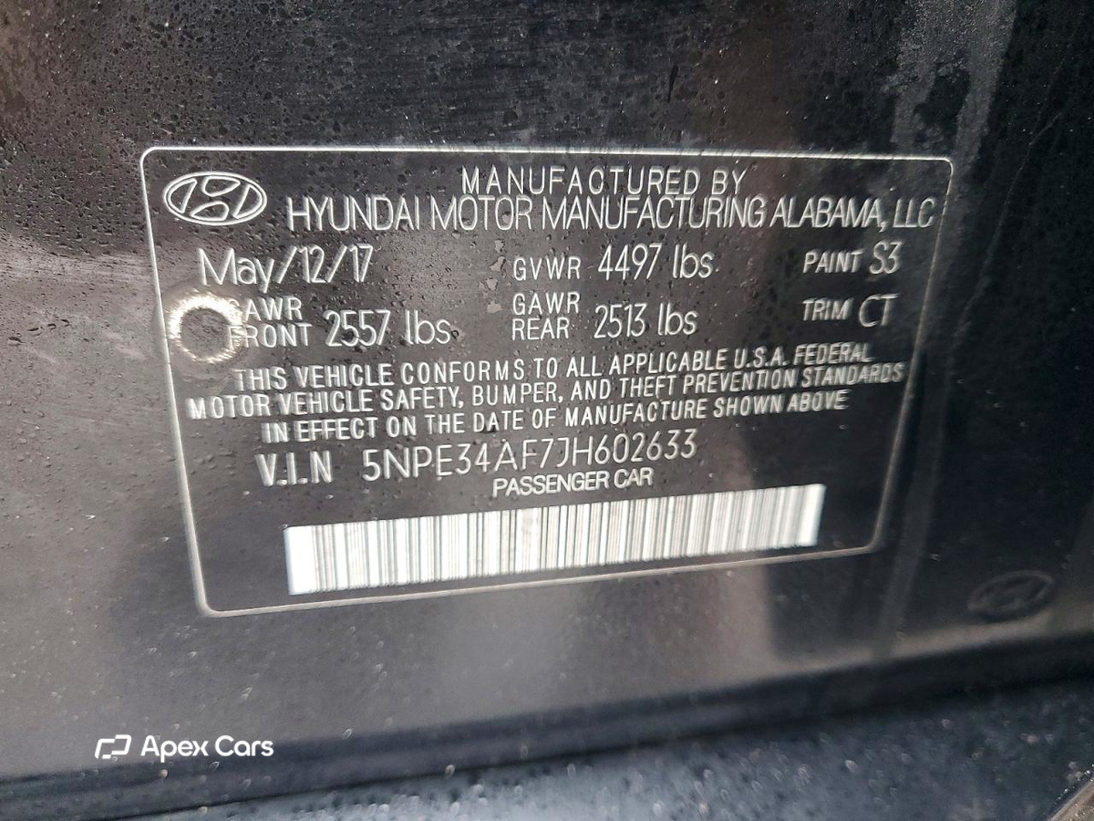 Hyundai Sonata 2018