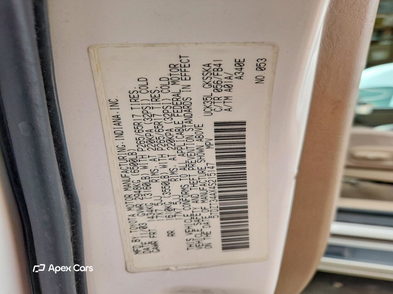 Toyota Sequoia 2004
