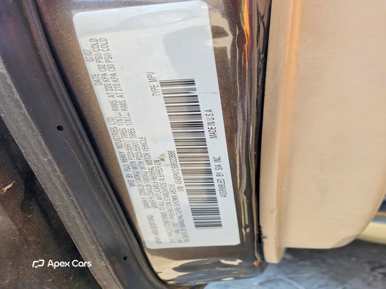 Subaru Outback 2008