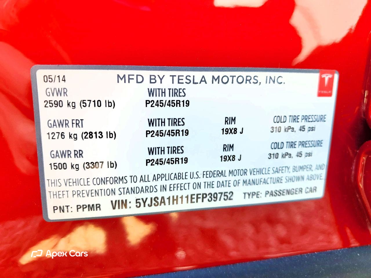 Tesla Model S 2014