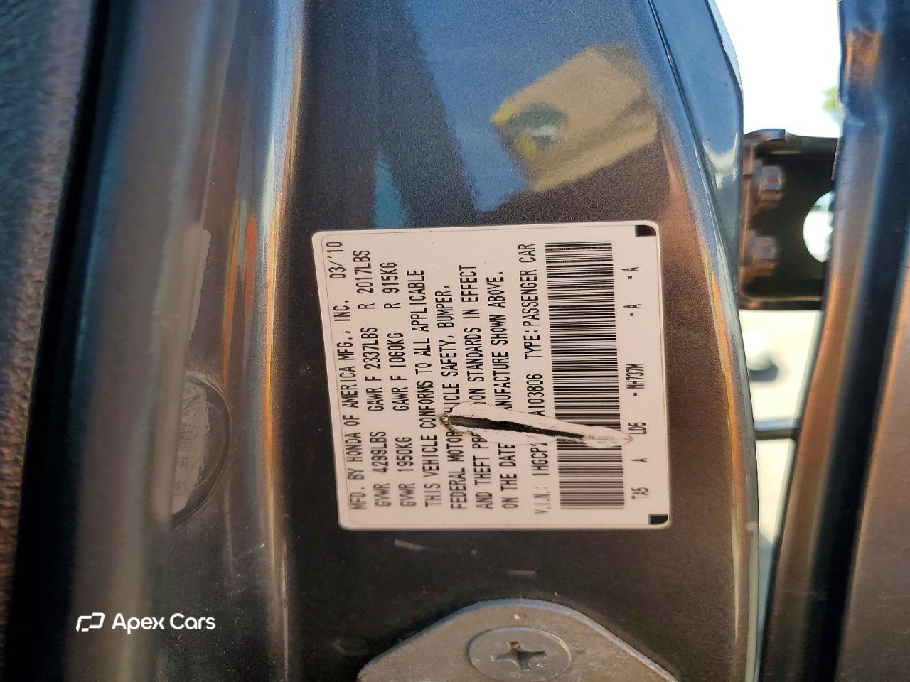 Honda Accord 2010