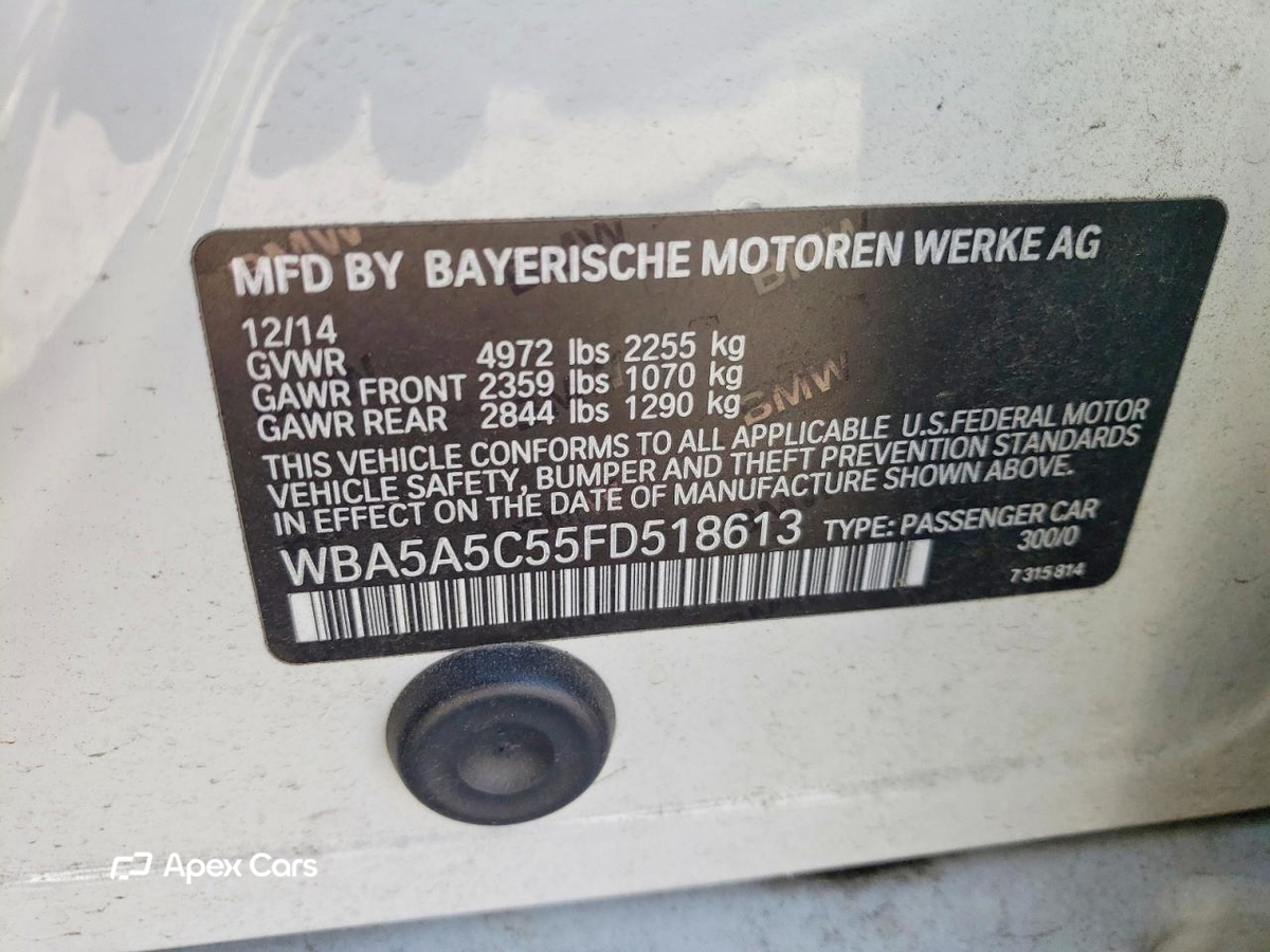BMW Series 5 2015