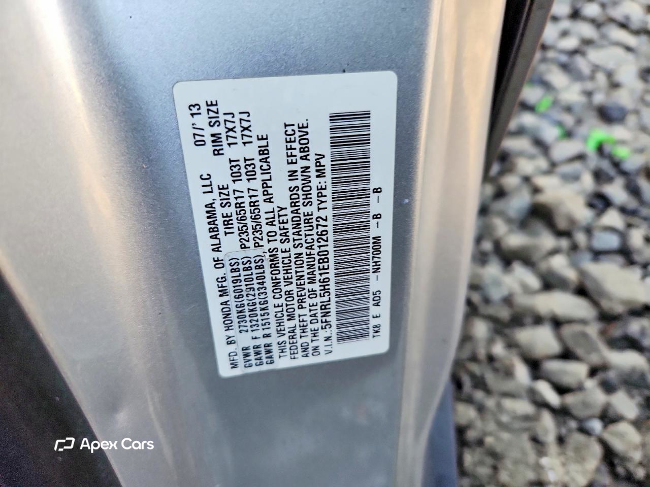 Honda Odyssey 2014