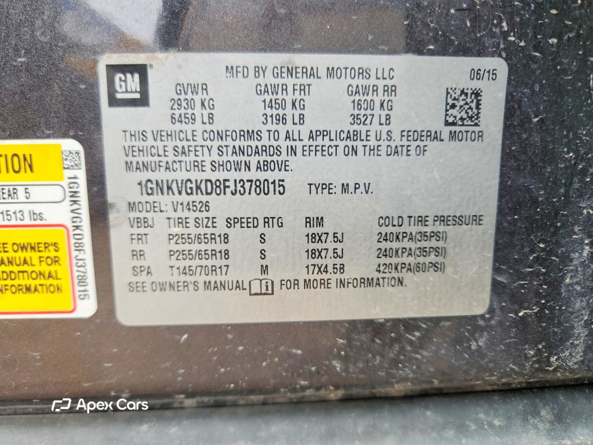 Chevrolet Traverse 2015