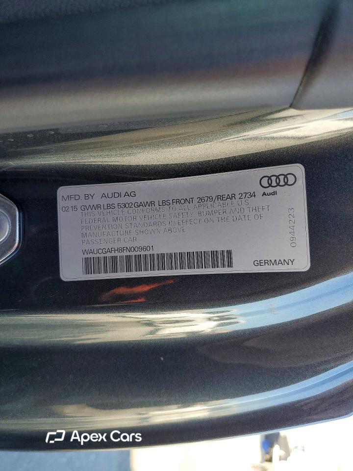 Audi RS5 2015