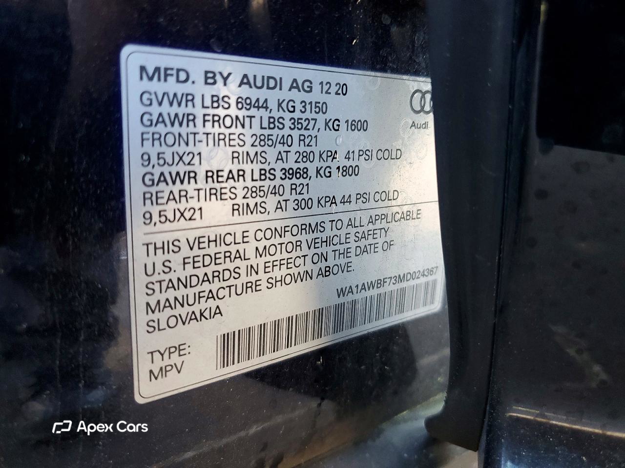 Audi SQ7 2021