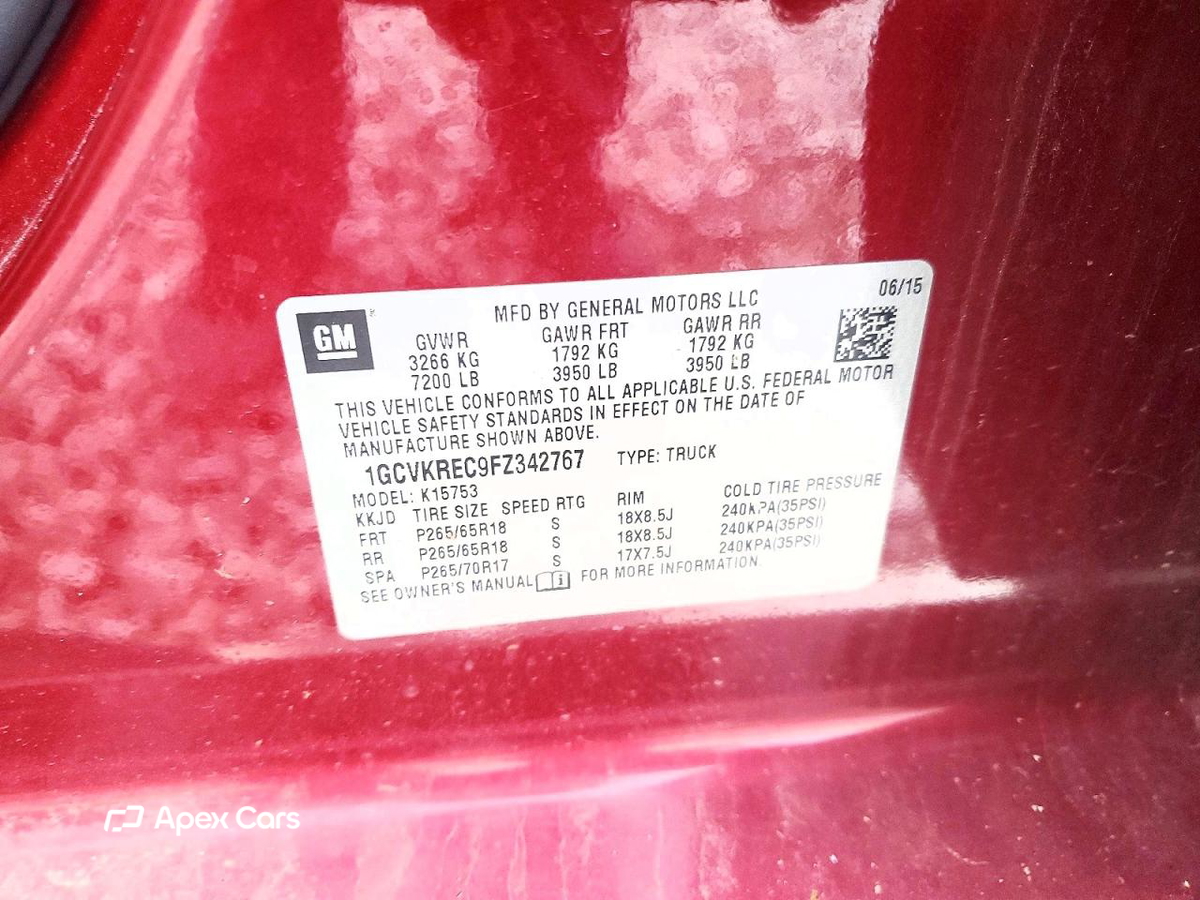 Chevrolet Silverado 2015