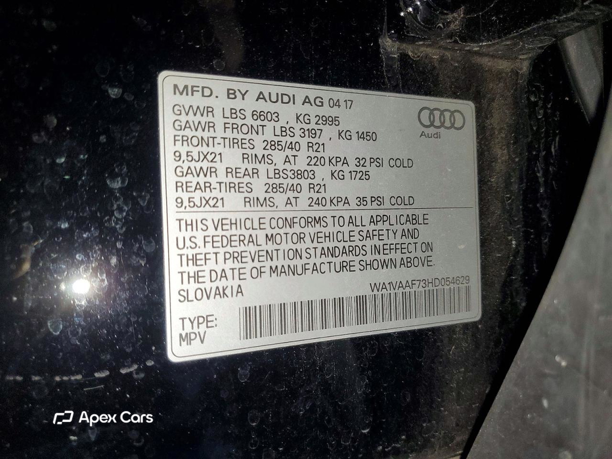 Audi Q7 2017