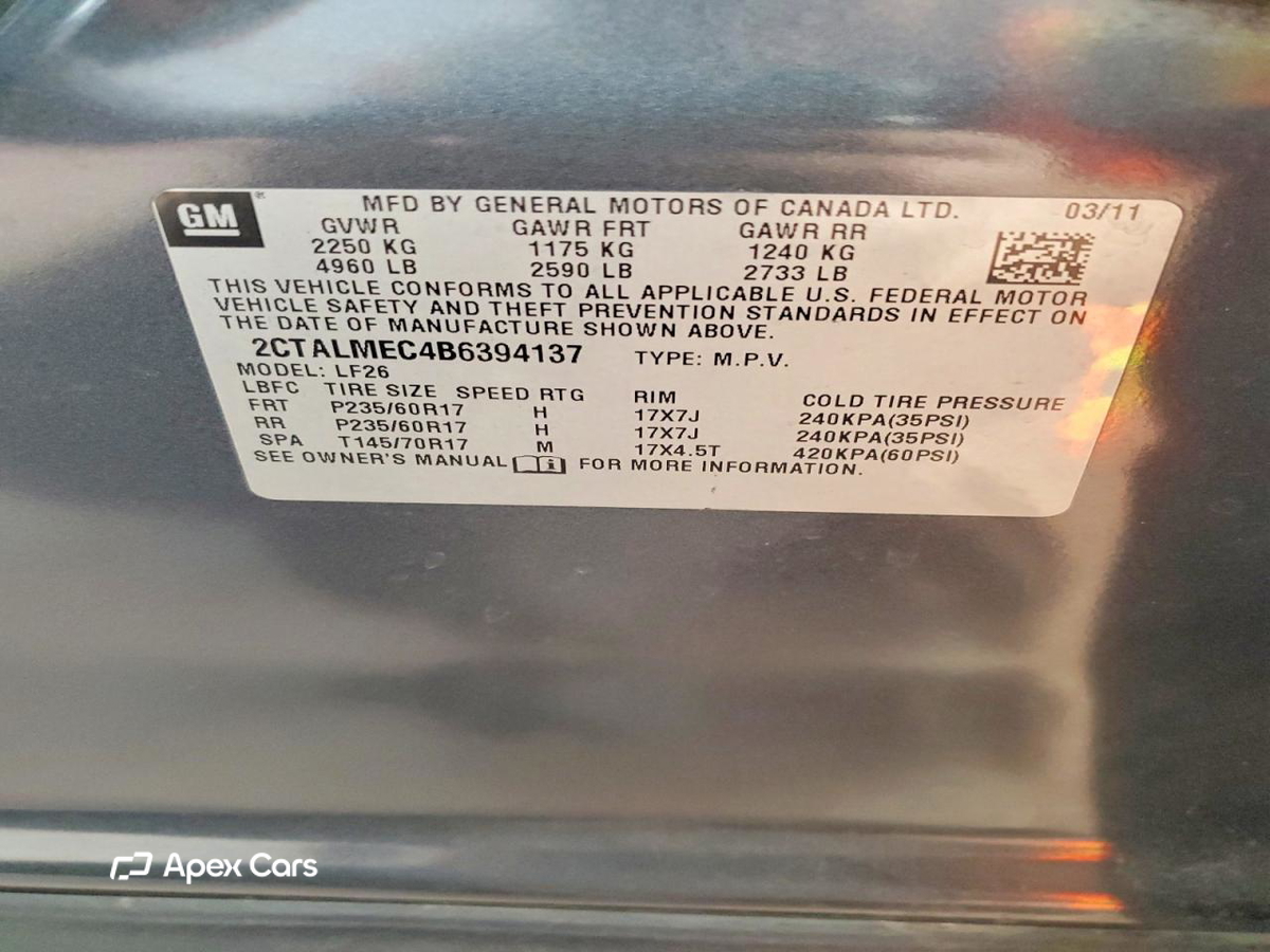 GMC Terrain 2011