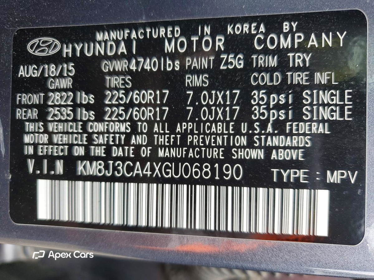 Hyundai Tucson 2016