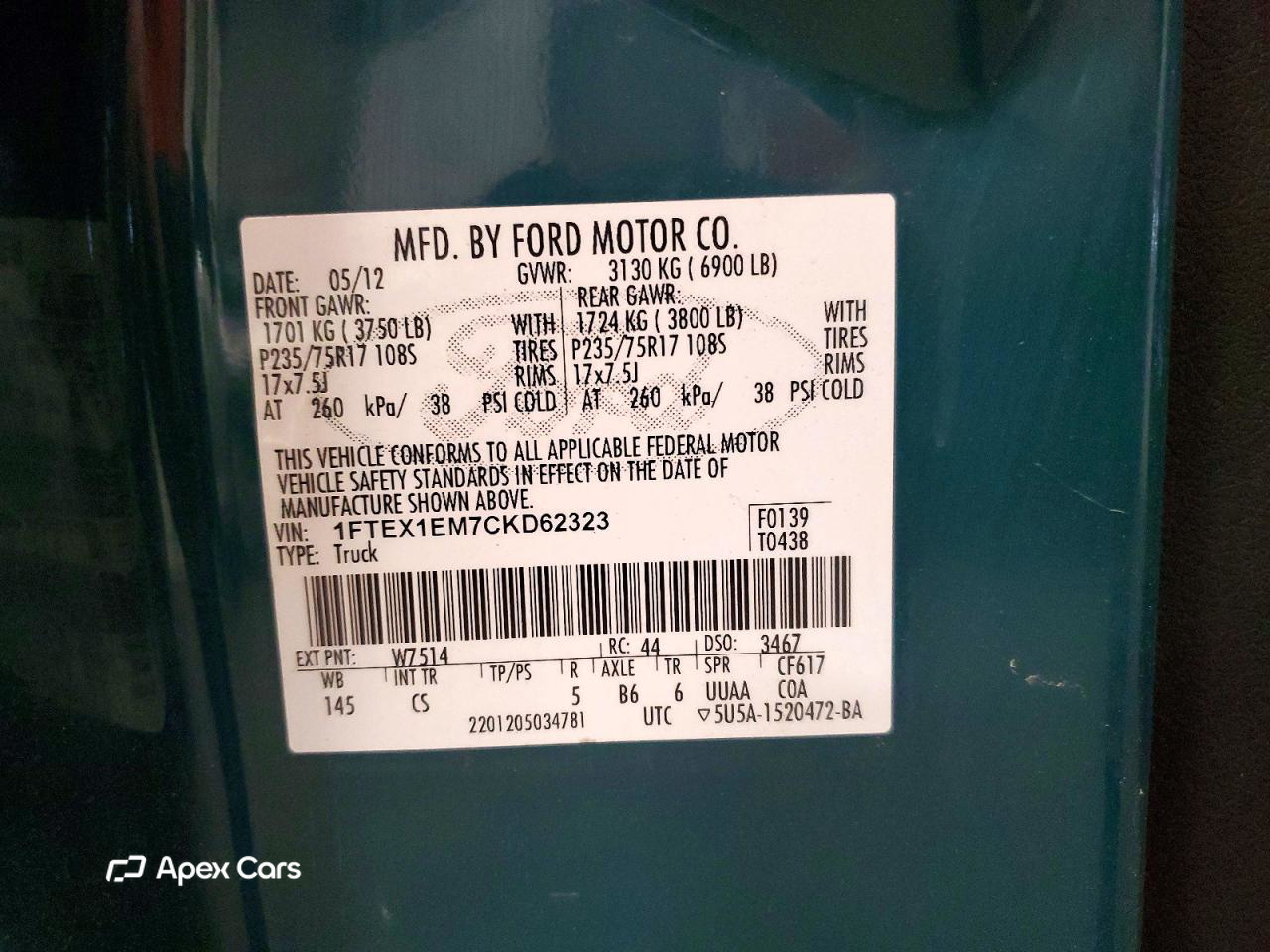 Ford F-150 2012