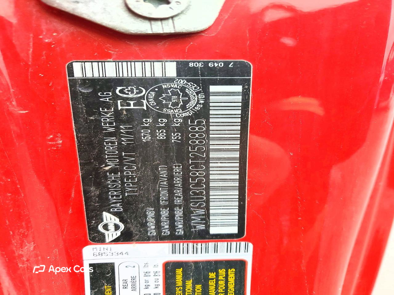 MINI Cooper 2012
