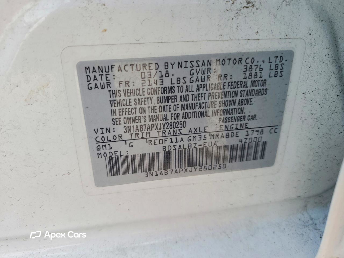 Nissan Sentra 2018