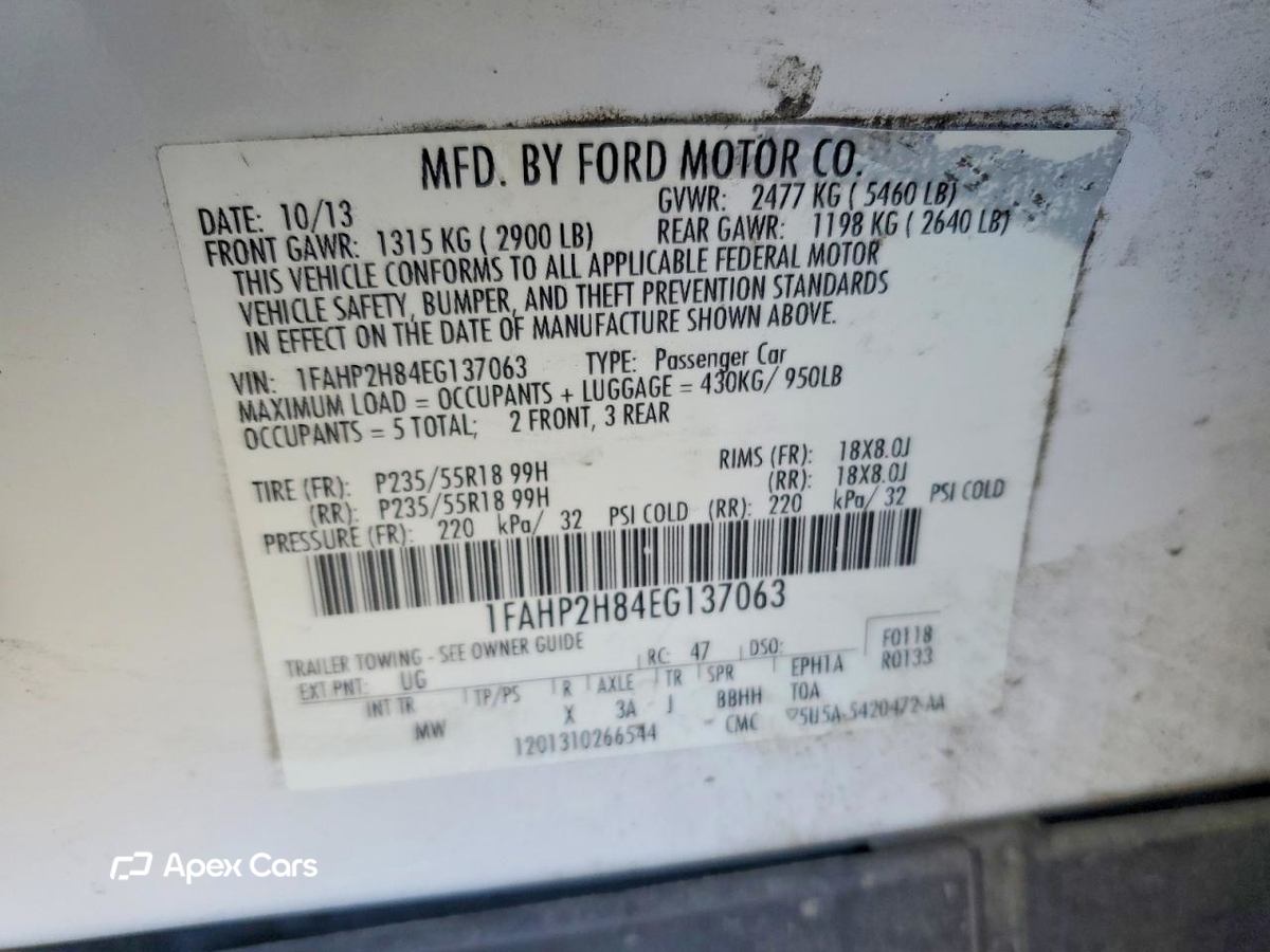 Ford Taurus 2014