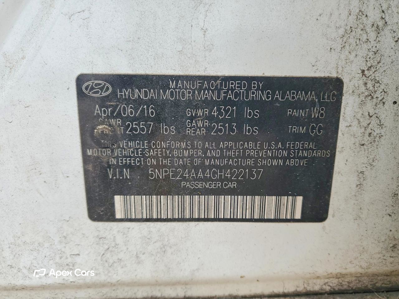 Hyundai Sonata 2016