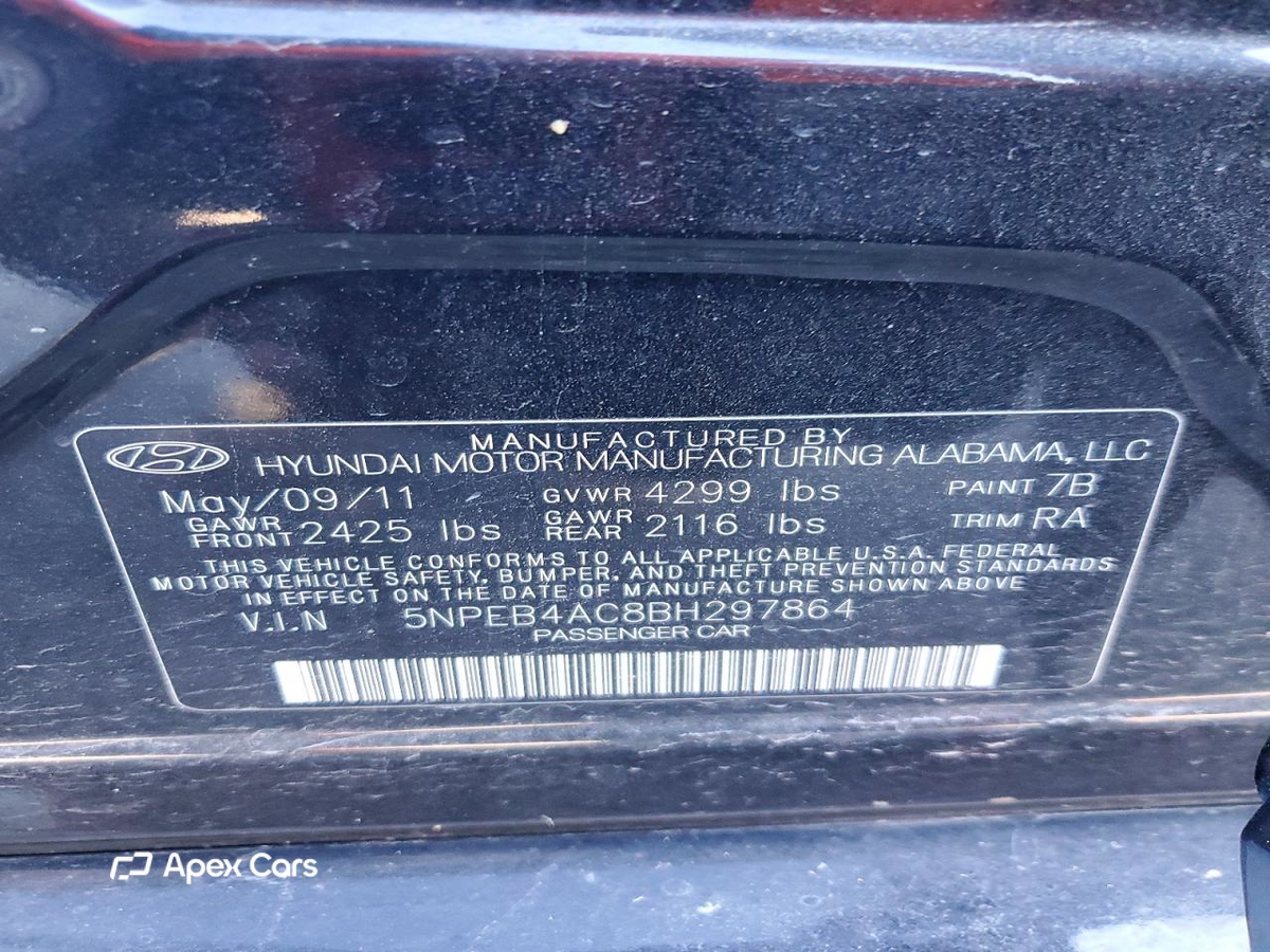 Hyundai Sonata 2011