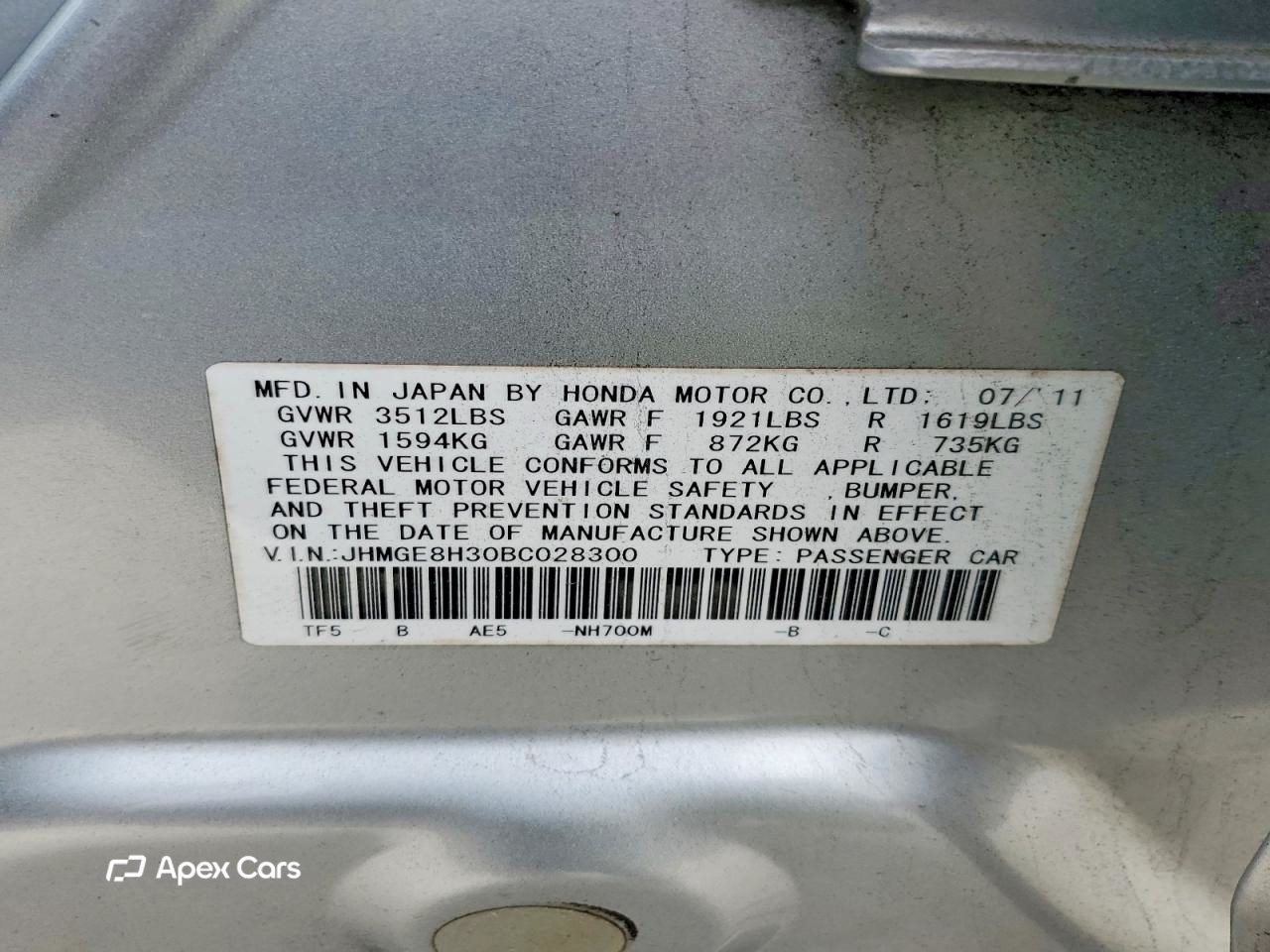 Honda Fit 2011