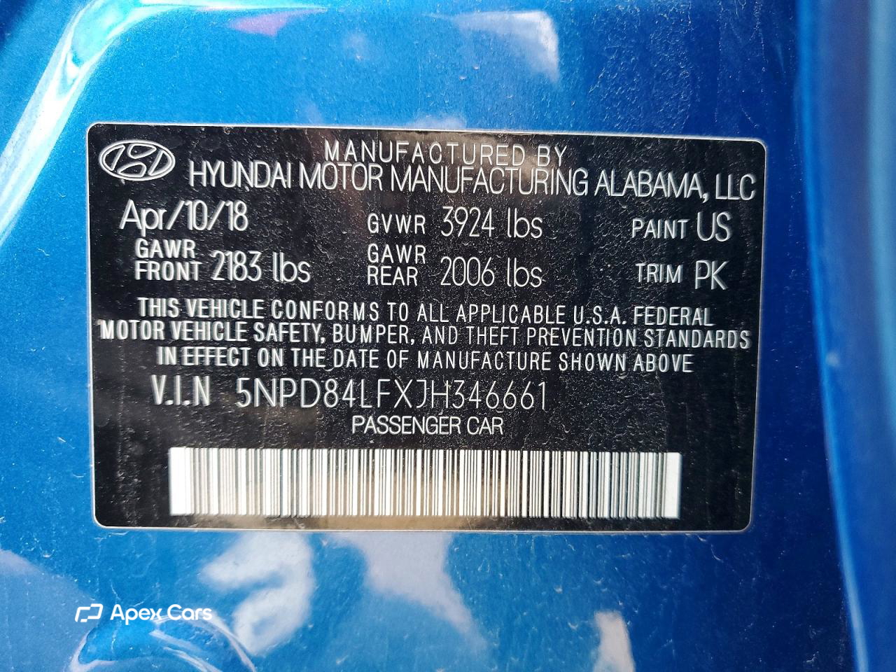 Hyundai Elantra 2018