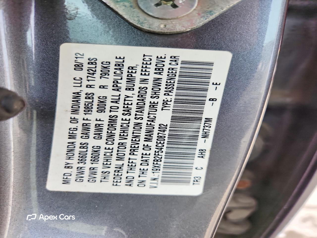 Honda Civic 2012