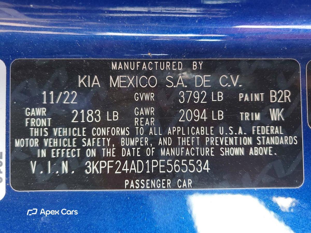 Kia Forte 2023