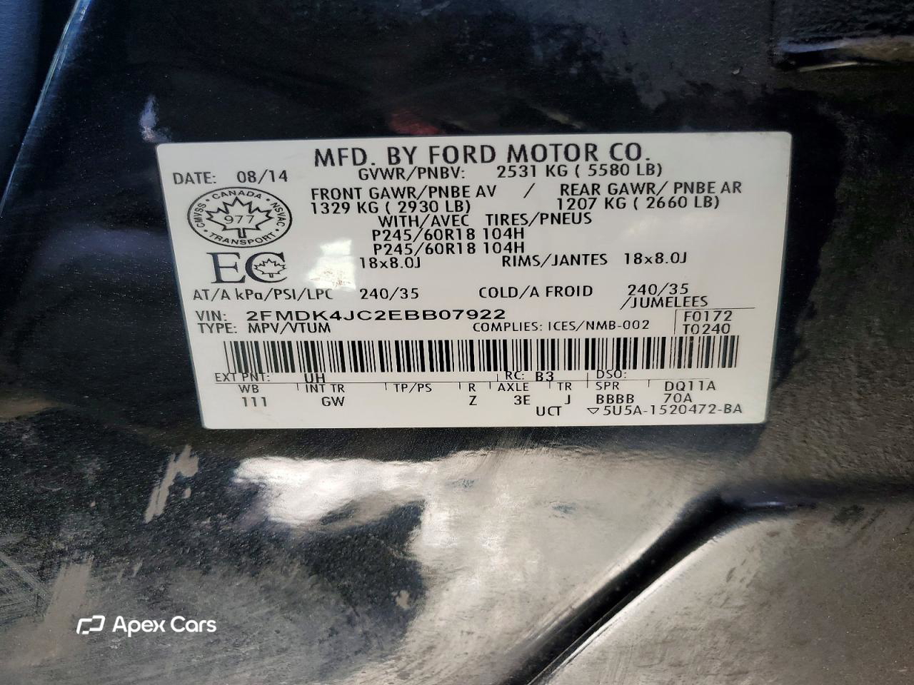 Ford Edge 2014