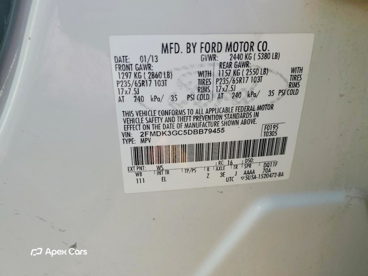 Ford Edge 2013