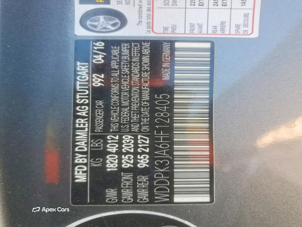 Mercedes-Benz SLC-klasse 2017