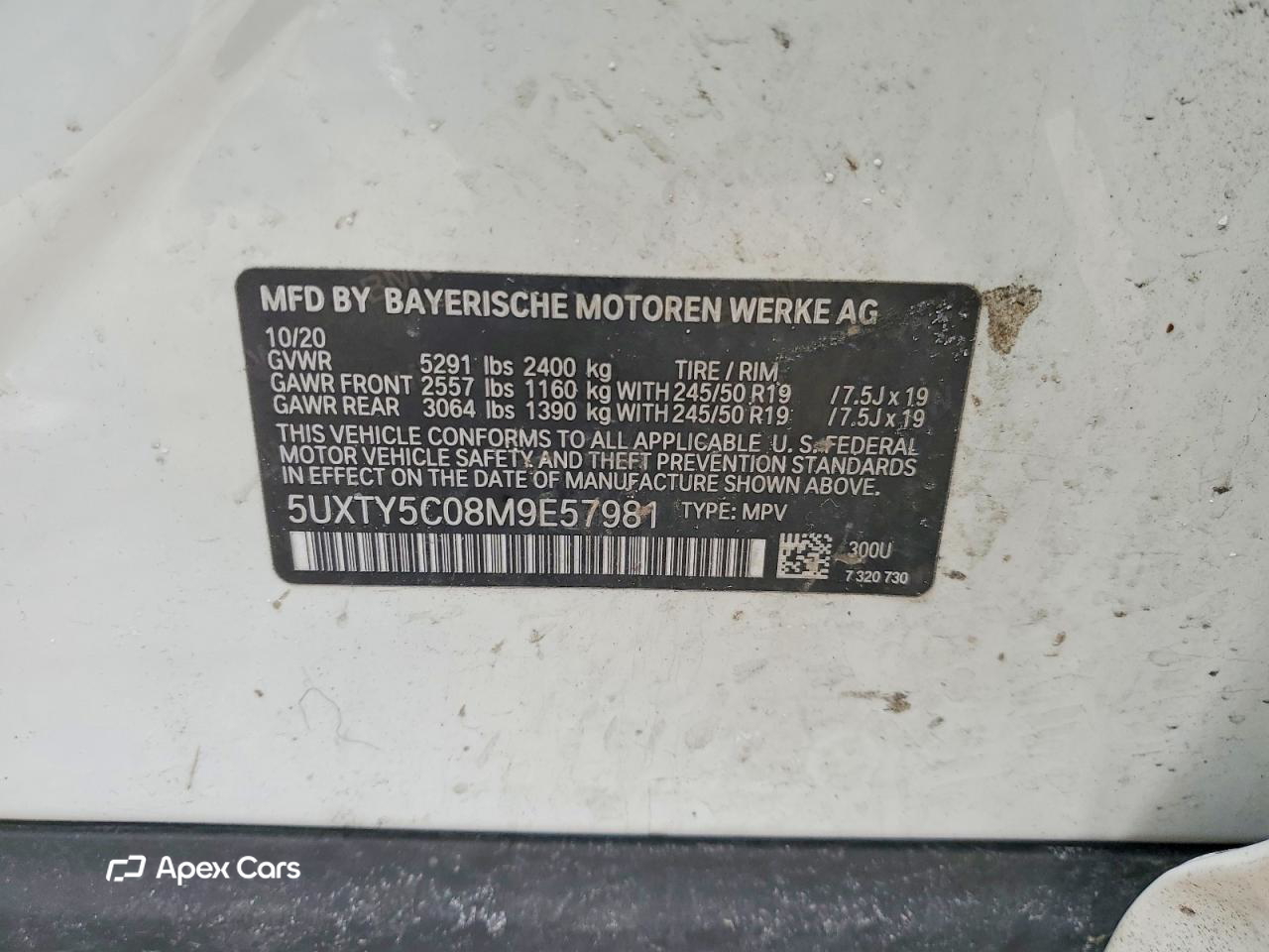 BMW X3 2021