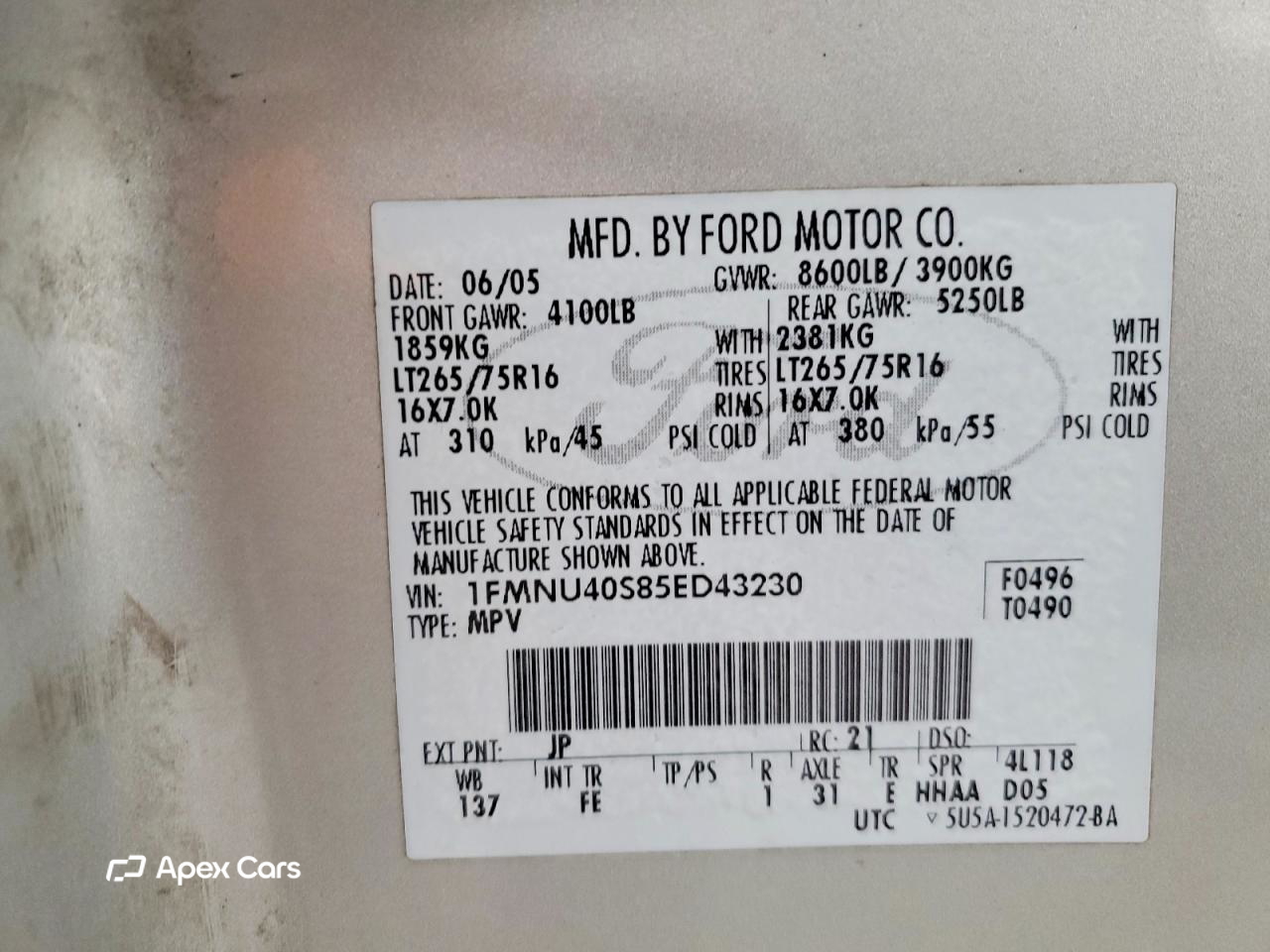 Ford Excursion 2005
