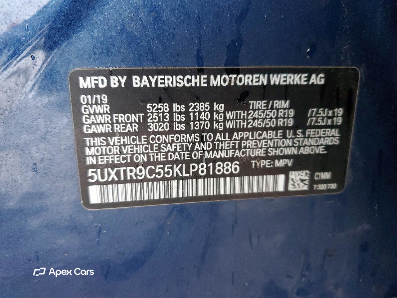 BMW X3 2019
