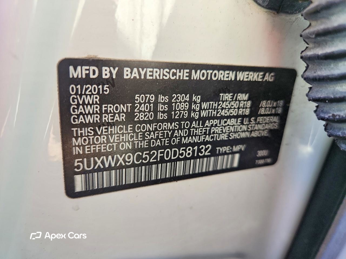 BMW X3 2015