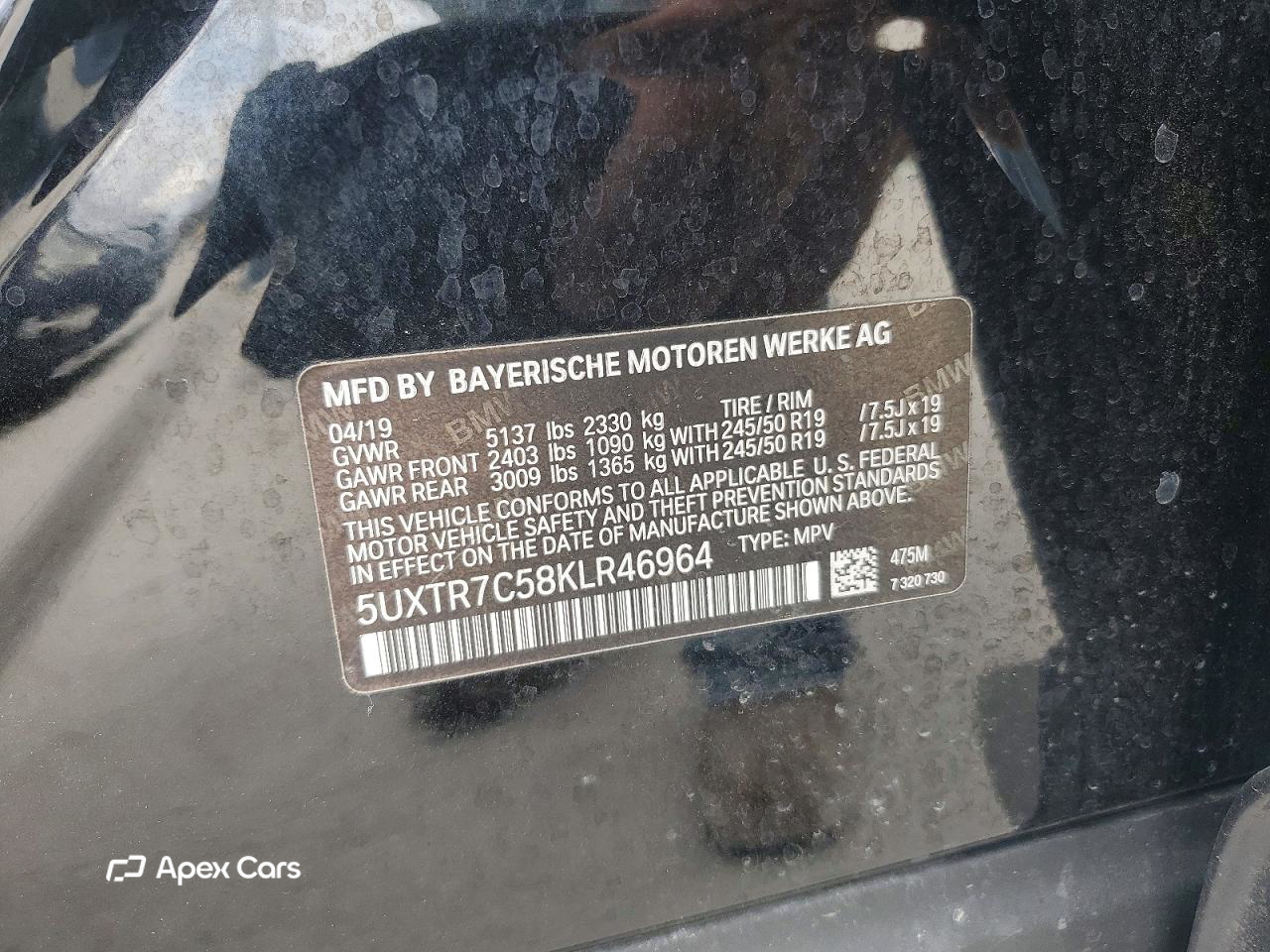 BMW X3 2019