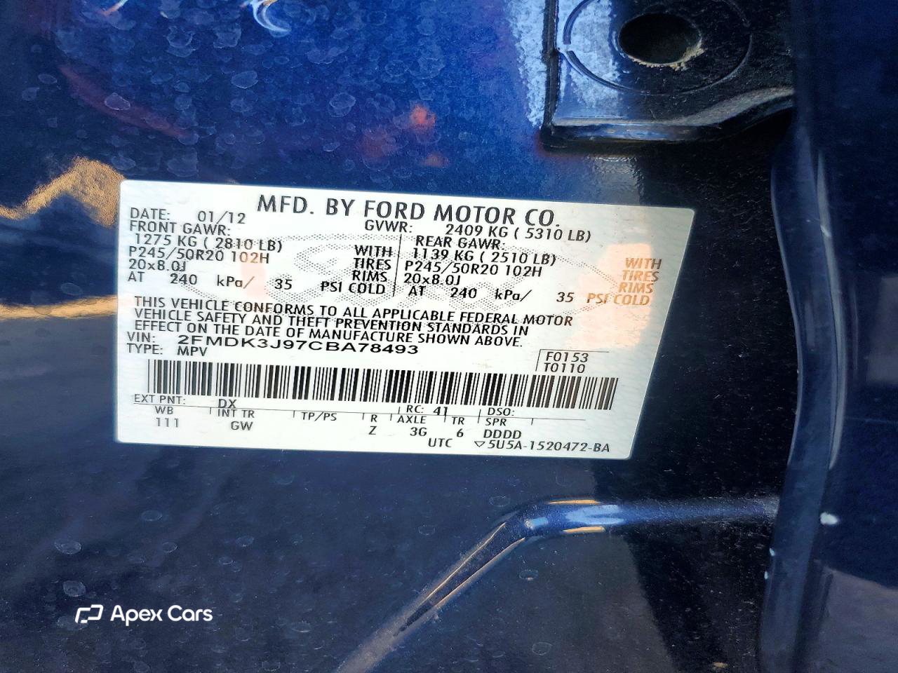 Ford Edge 2012