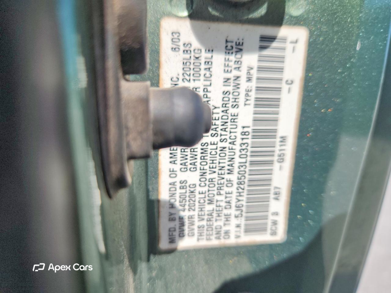 Honda Element 2003