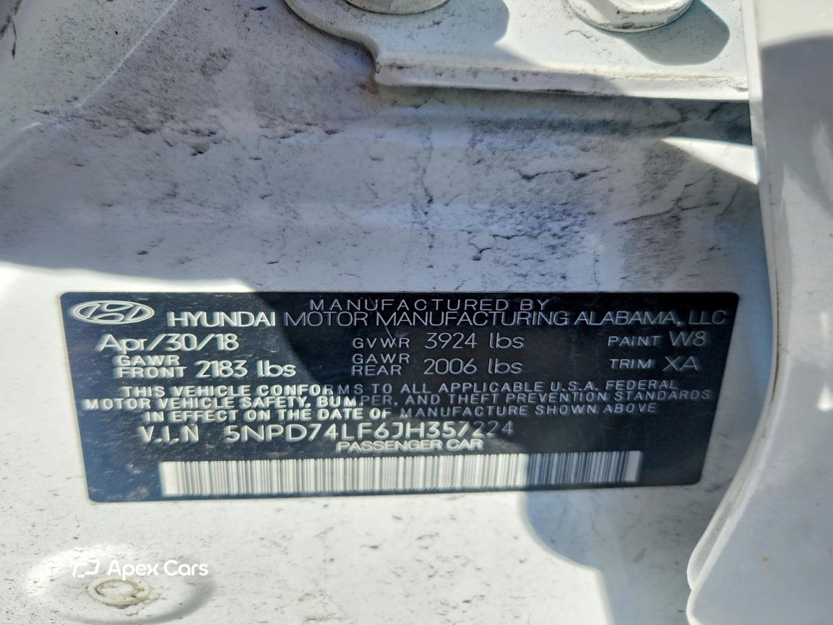 Hyundai Elantra 2018