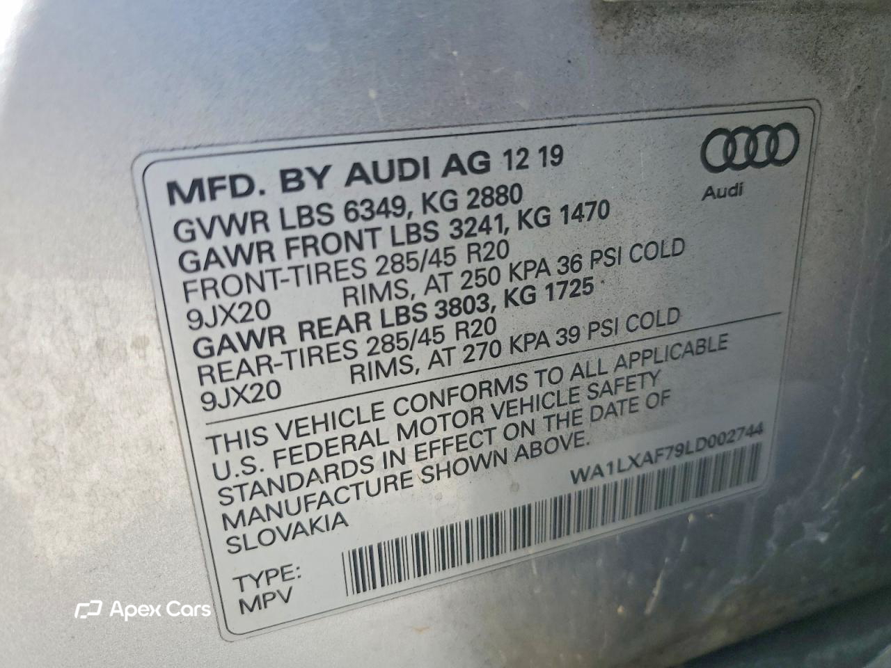 Audi Q7 2020