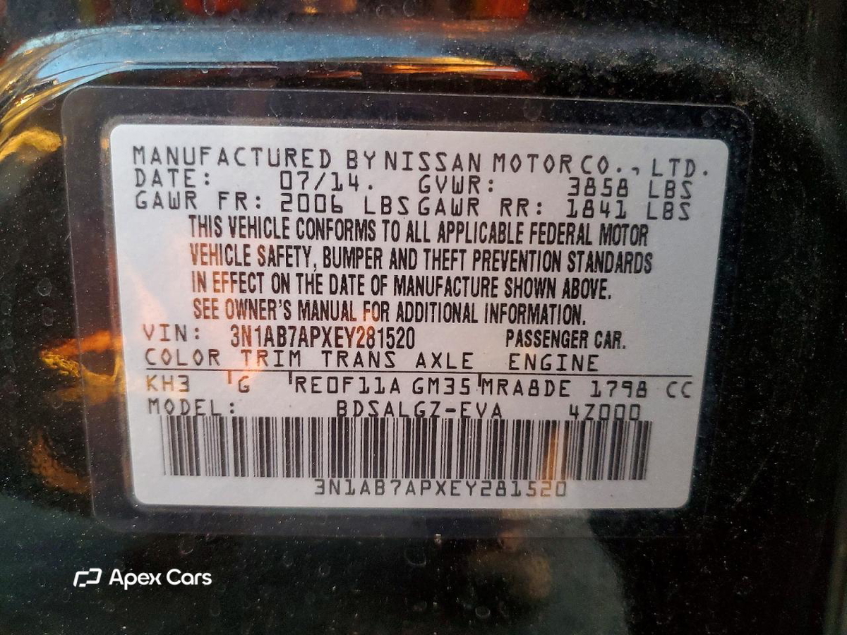 Nissan Sentra 2014