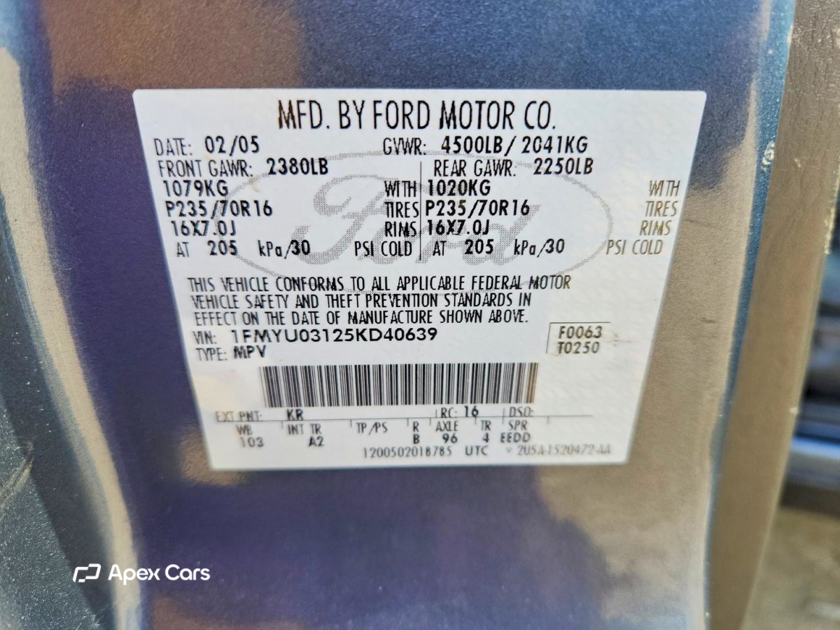 Ford Escape 2005