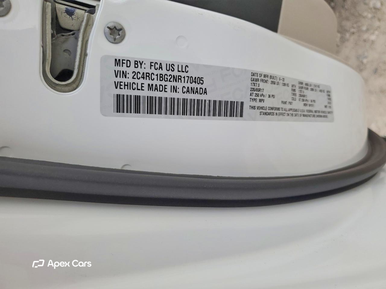 Chrysler Pacifica 2022