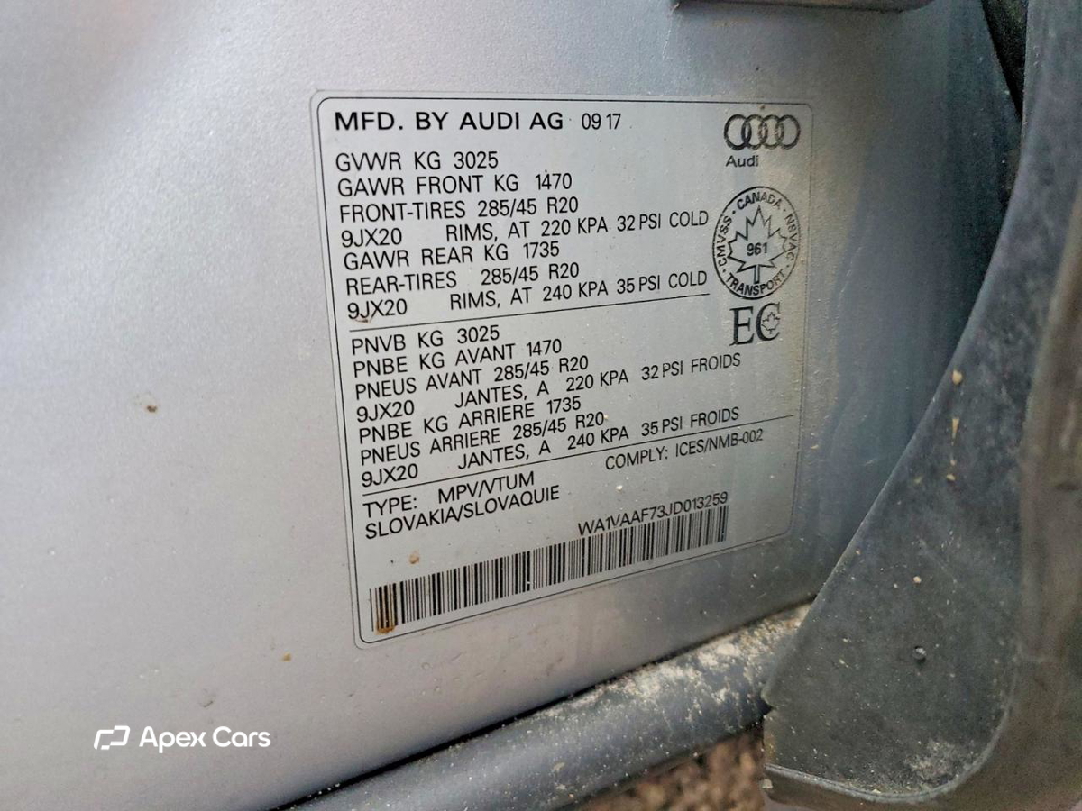 Audi Q7 2018