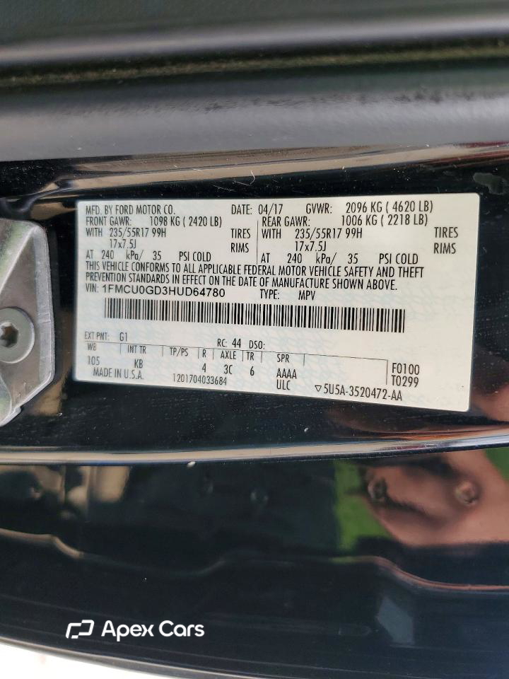 Ford Escape 2017