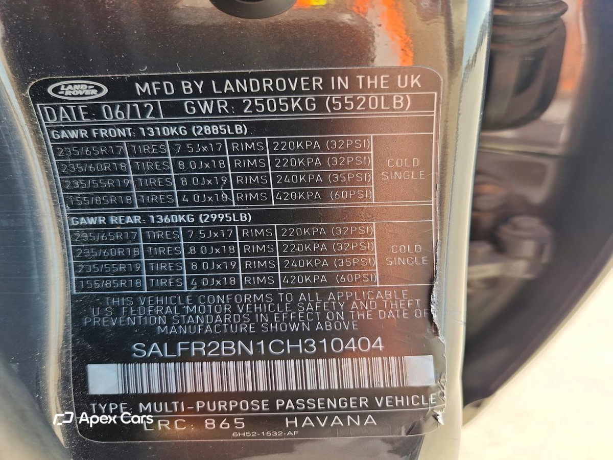 Land Rover LR2 2012