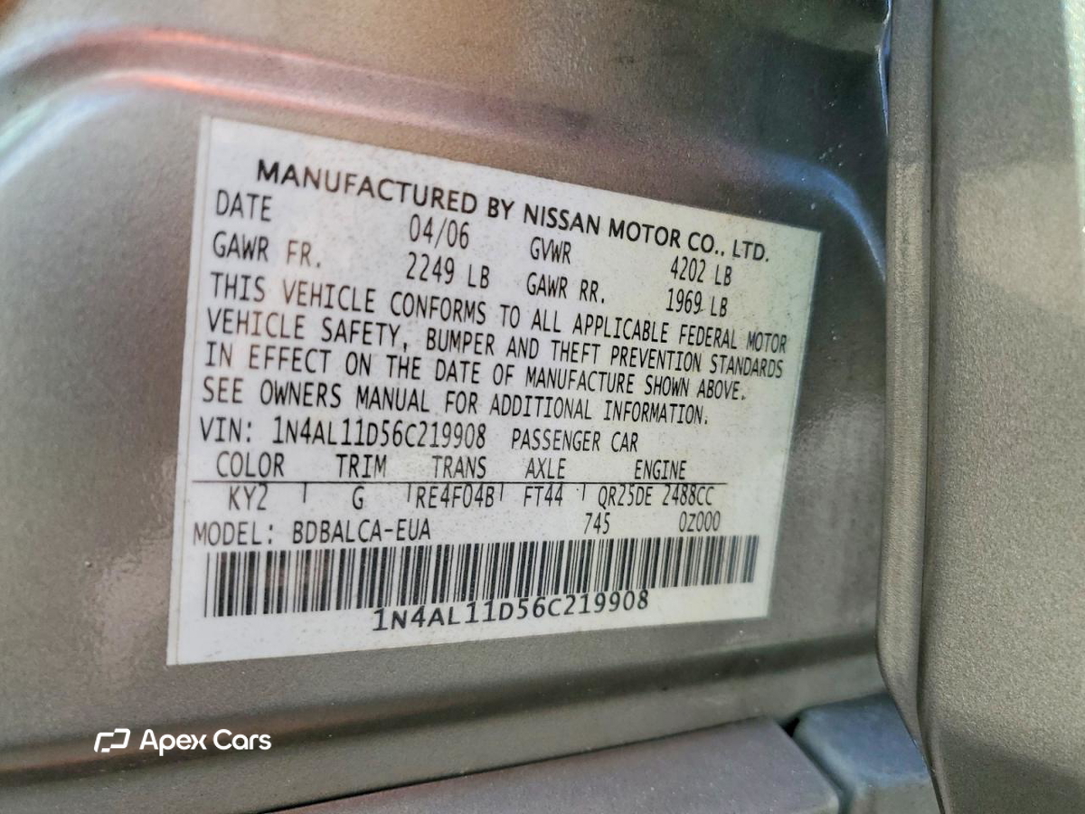 Nissan Altima 2006