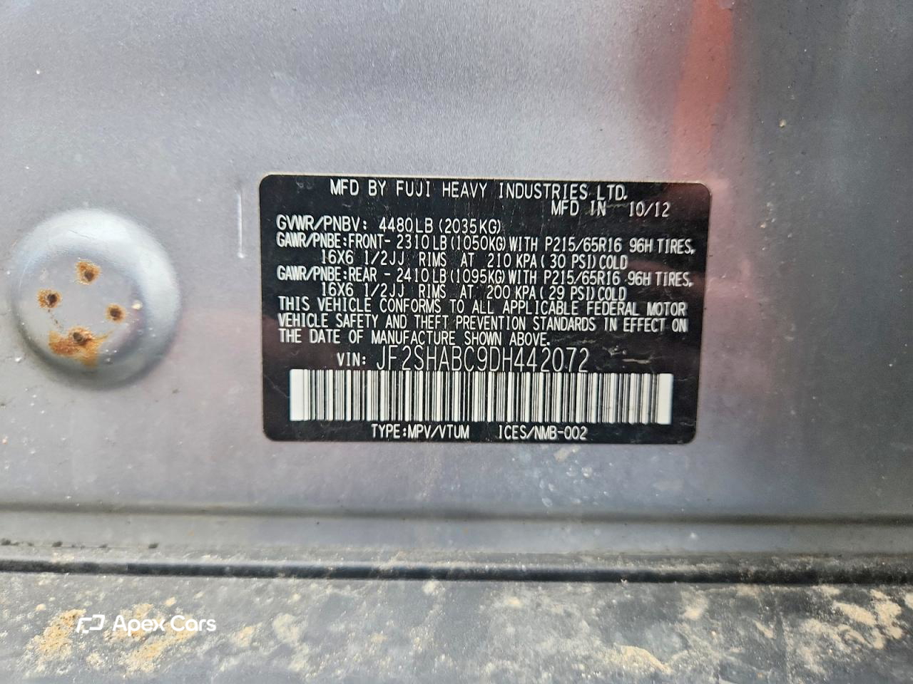 Subaru Forester 2013