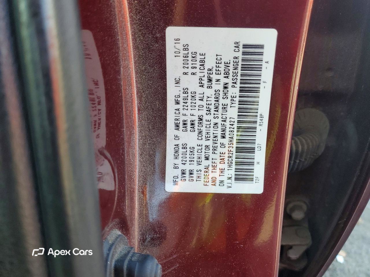 Honda Accord 2017