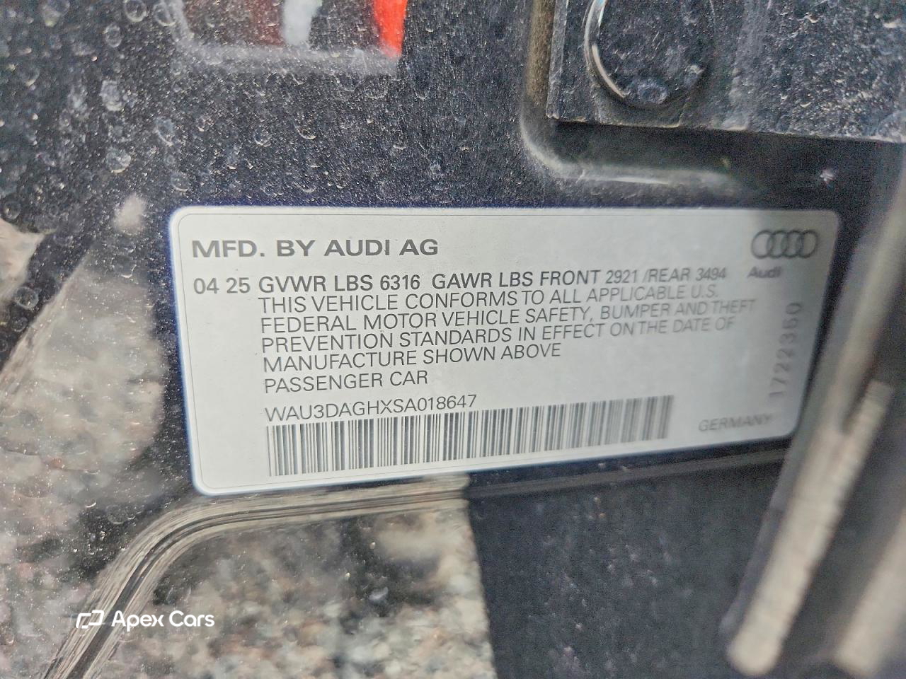 Audi A6 2025