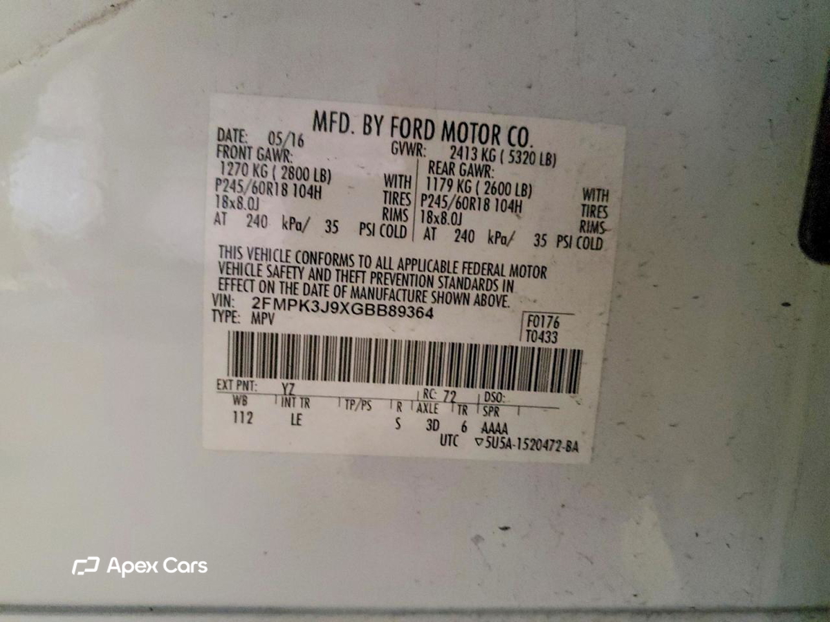 Ford Edge 2016