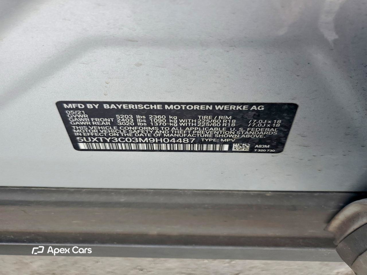 BMW X3 2021